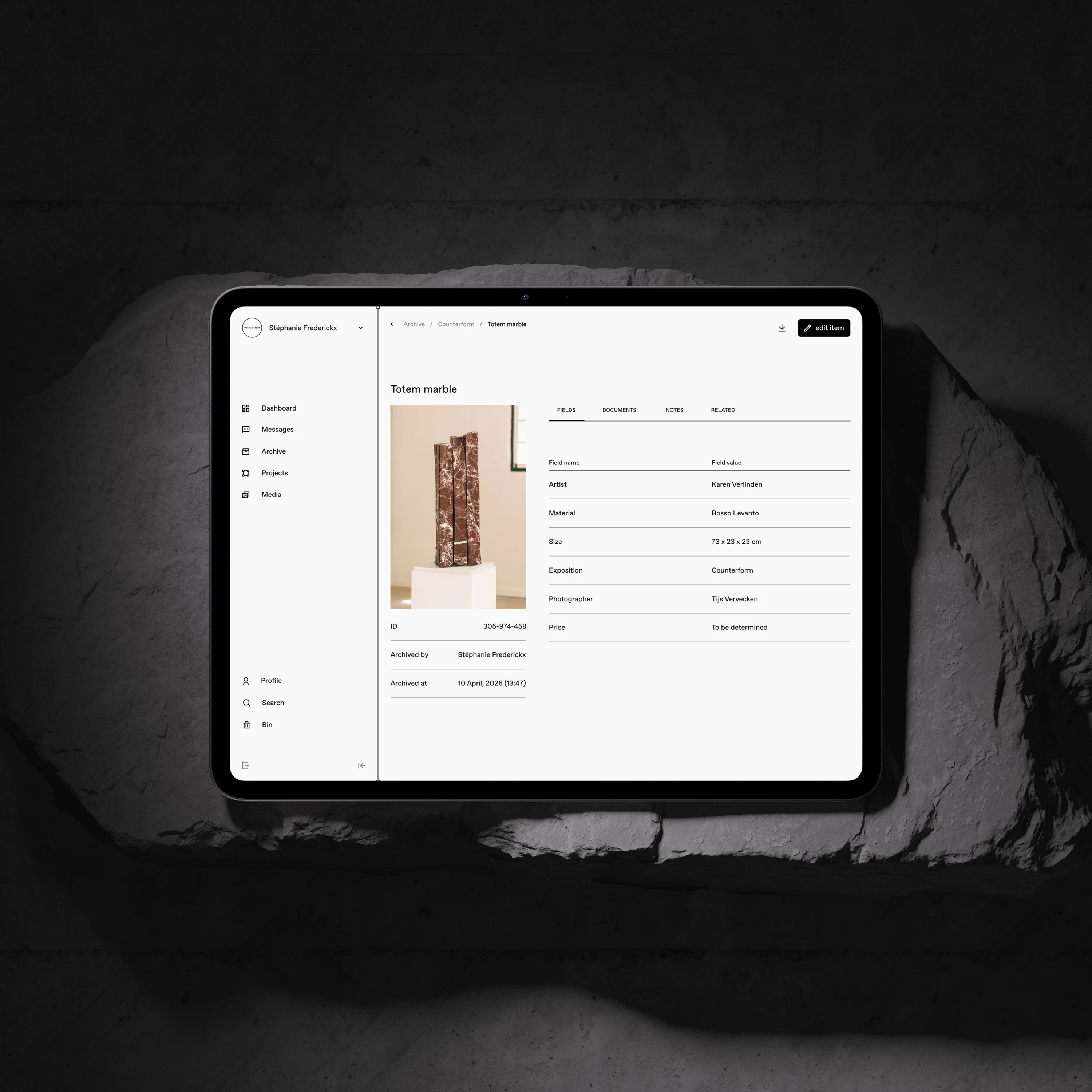 The archivist